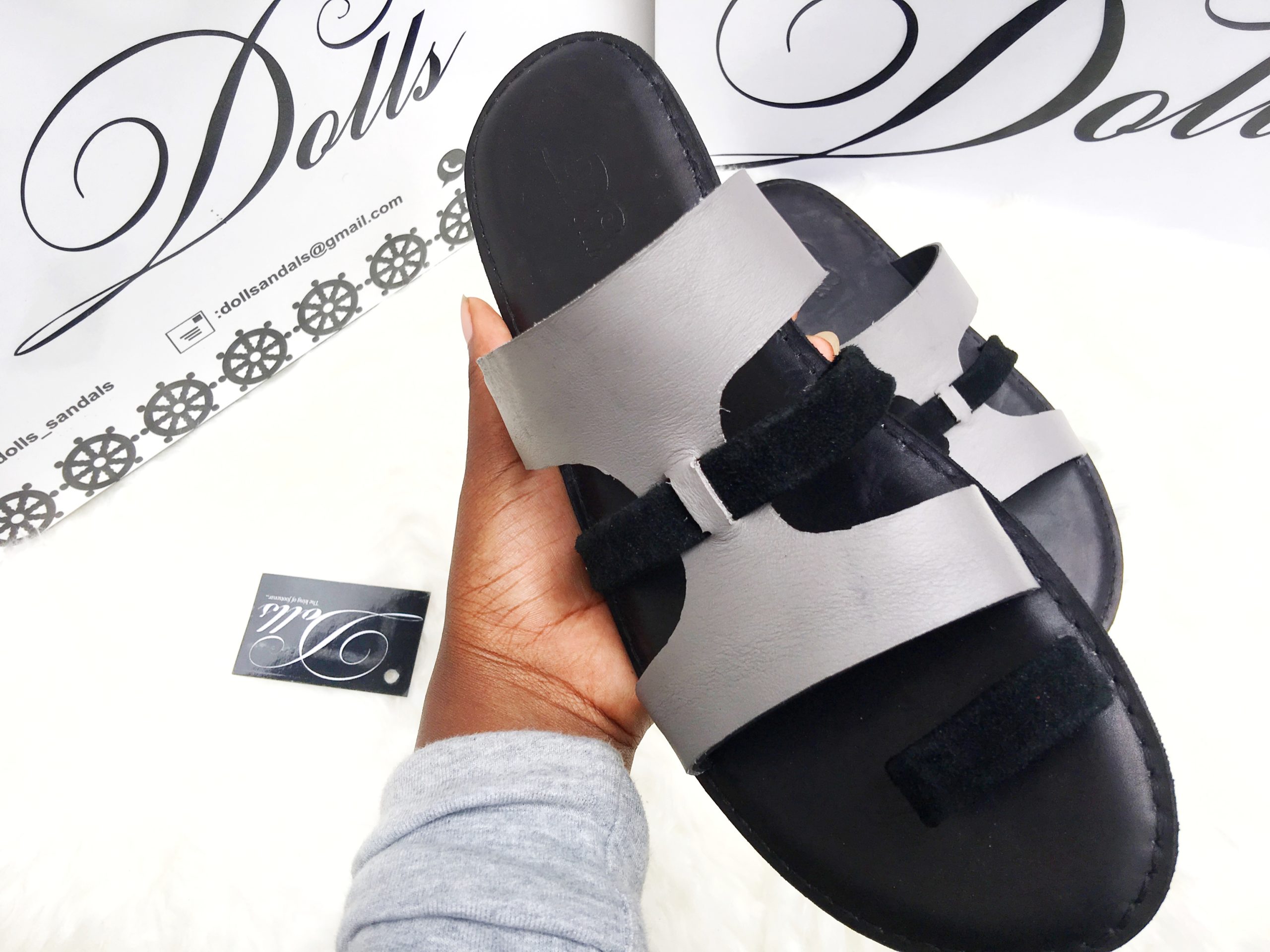 picture of sandals with arch support for men by Dolls leather products