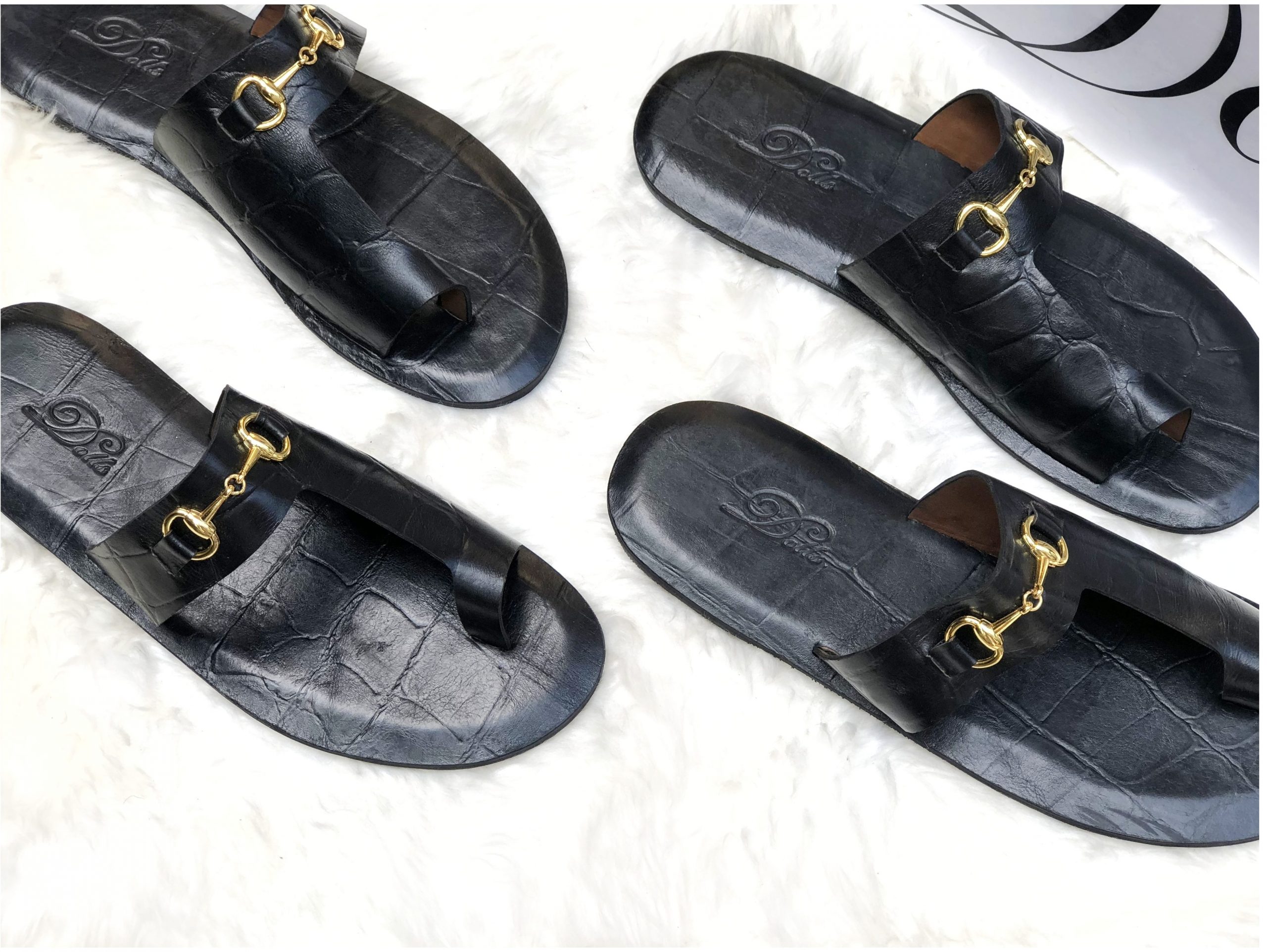 picture of leather sandals for men by Dolls leather products